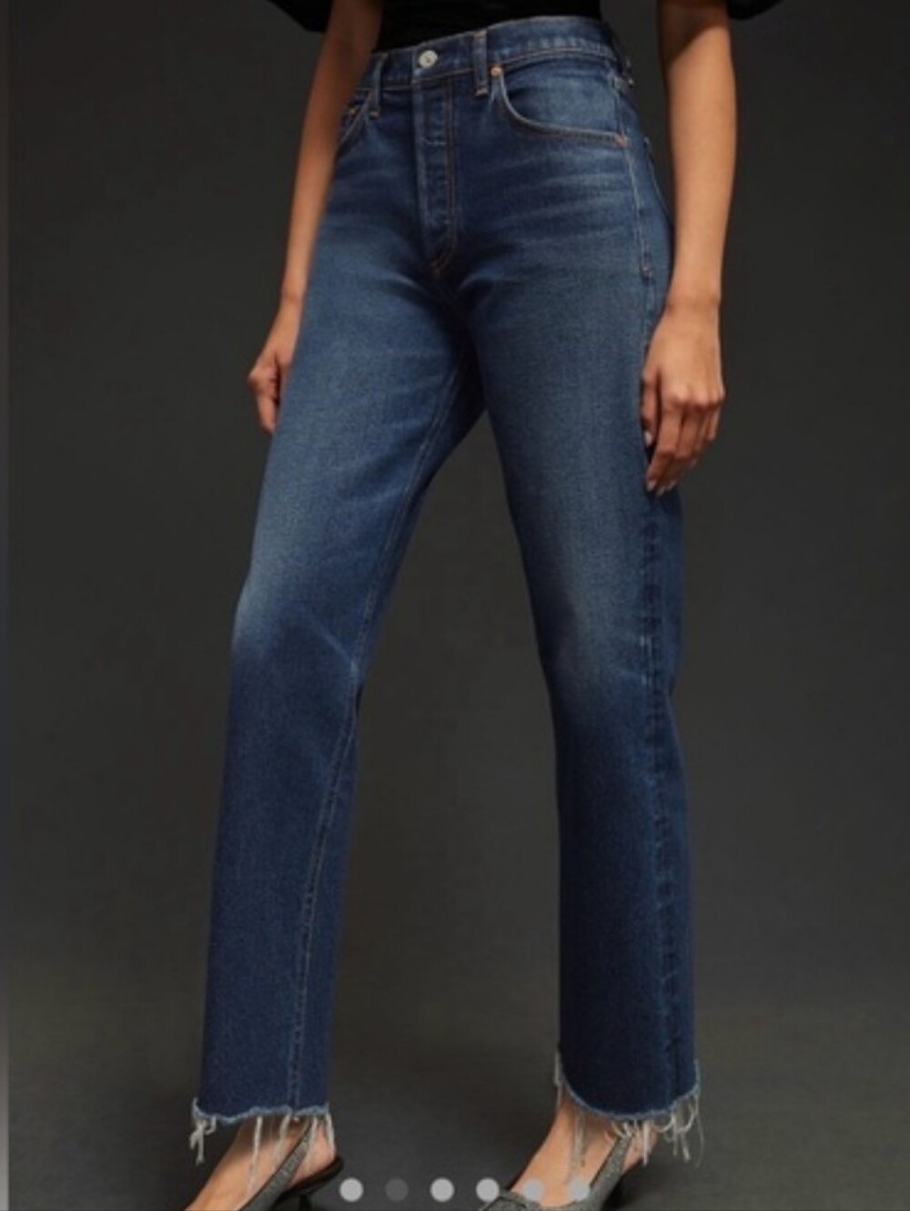 CITIZENS OF HUMANITY Florence Wide Straight Jeans